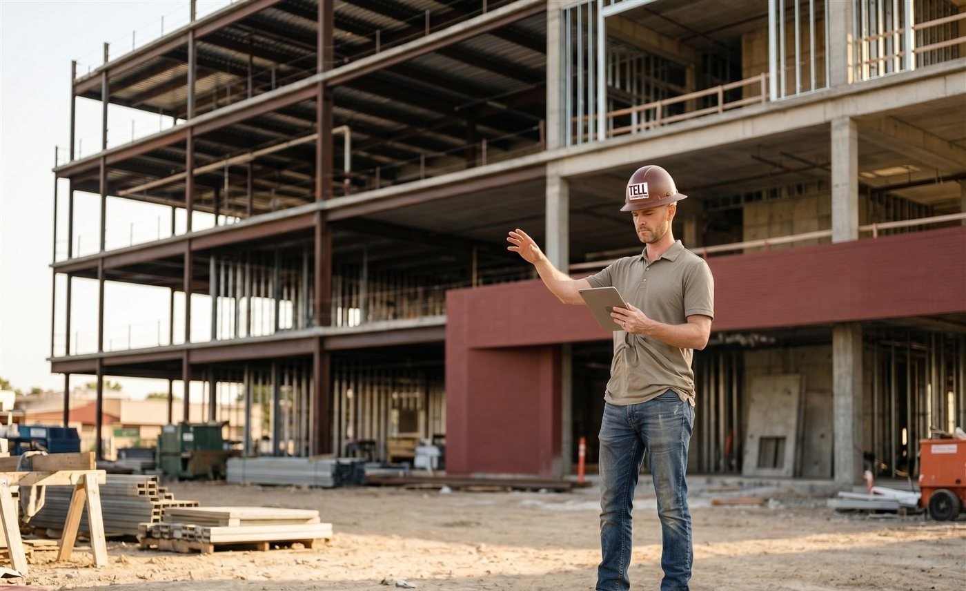 An owner's representative on a construction site